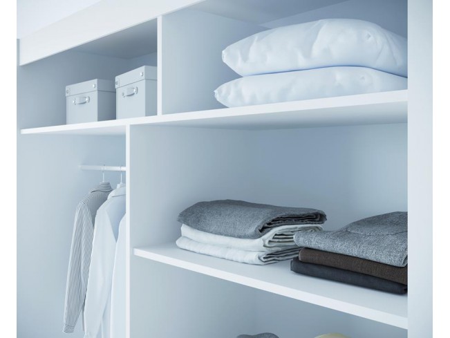 Szafa przesuwna Doti 1 biały mat 180 cm