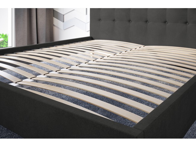 Łóżko tapicerowane Endo 160 Kronos 22 stalowy