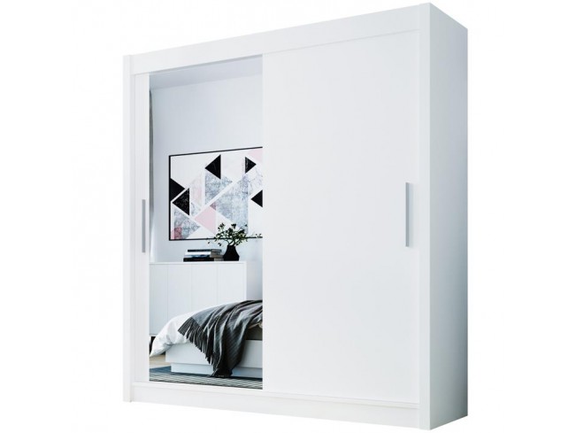 Szafa Doti 1 180 biały mat - widok ogólny