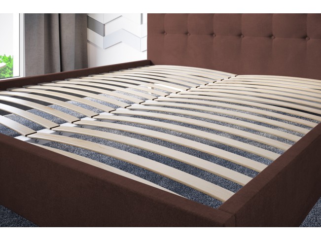 Łóżko tapicerowane Endo 160 Kronos 29 łososiowy