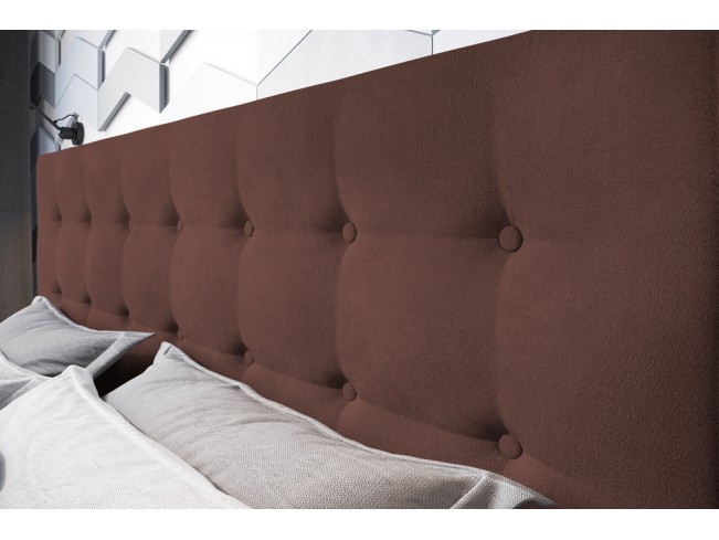 Łóżko tapicerowane Endo 180 Kronos 29 łososiowy