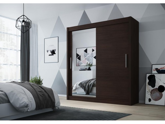 Szafa przesuwna Doti 1 choco 180 cm