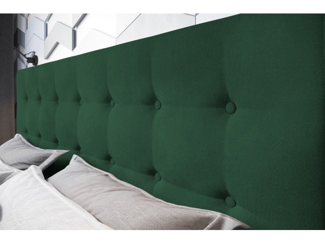 Łóżko tapicerowane Endo 160 Kronos 19 butelkowa zieleń