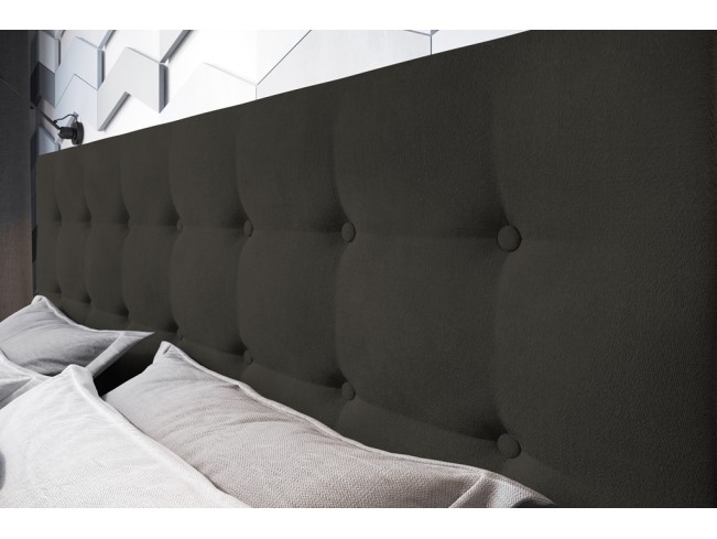 Łóżko tapicerowane Endo 160 Kronos 34 ciemny szary