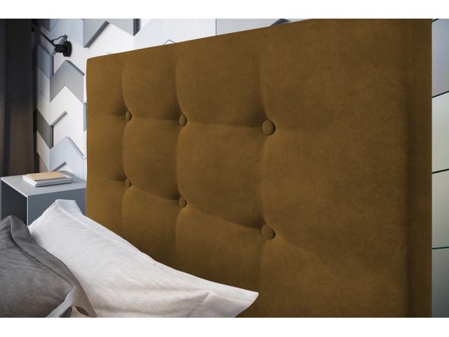 Łóżko tapicerowane Endo 80 Monolith 48 miodowy