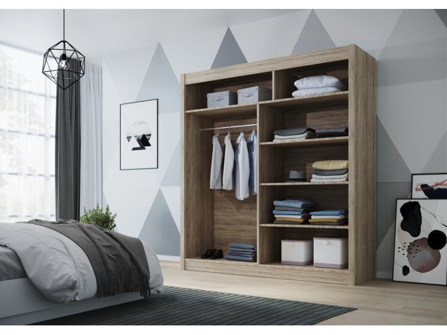 Szafa przesuwna Doti 1 sonoma 180 cm