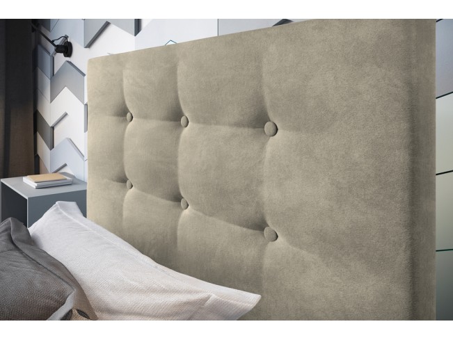 Łóżko tapicerowane Endo 80 Monolith 02 ecru