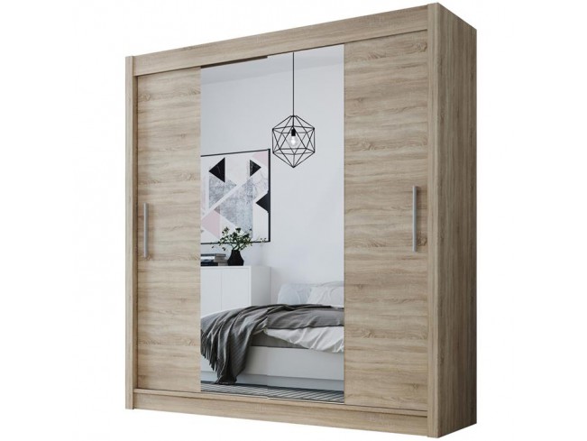 Szafa Doti 2 180 sonoma - widok z przodu