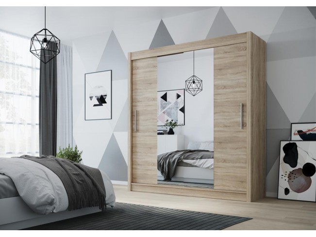 Szafa przesuwna Doti 2 sonoma 180 cm