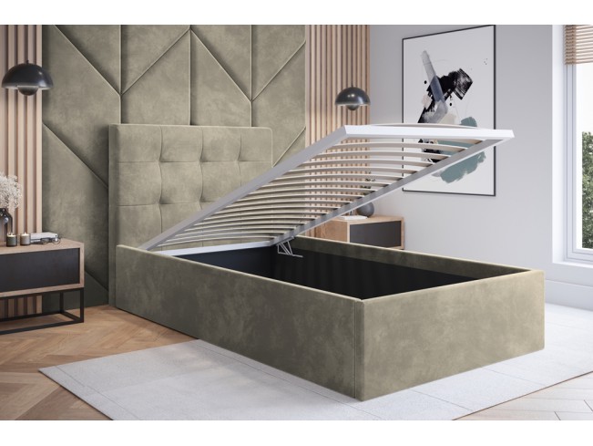 Łóżko tapicerowane Timo 80 Monolith 02 ecru