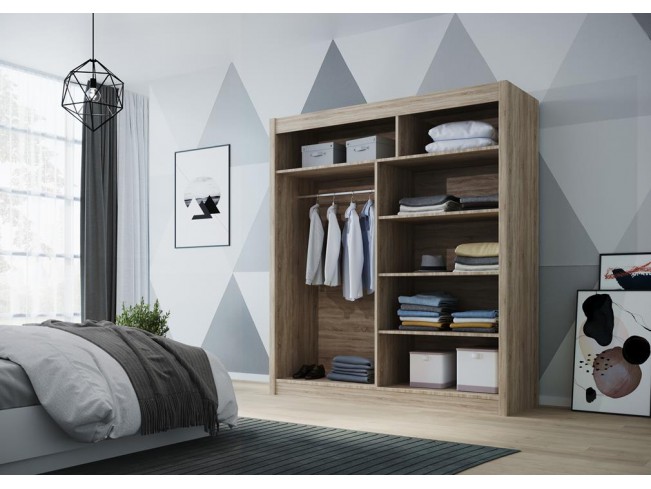 Szafa przesuwna Doti 2 trufla 150 cm