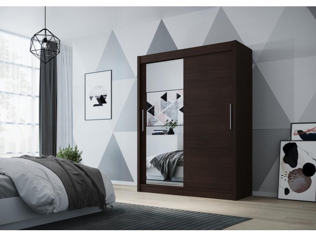 Szafa przesuwna Doti 1 choco 120 cm