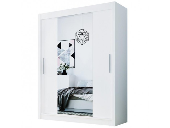 Szafa Doti 2 120 biały mat - widok ogólny