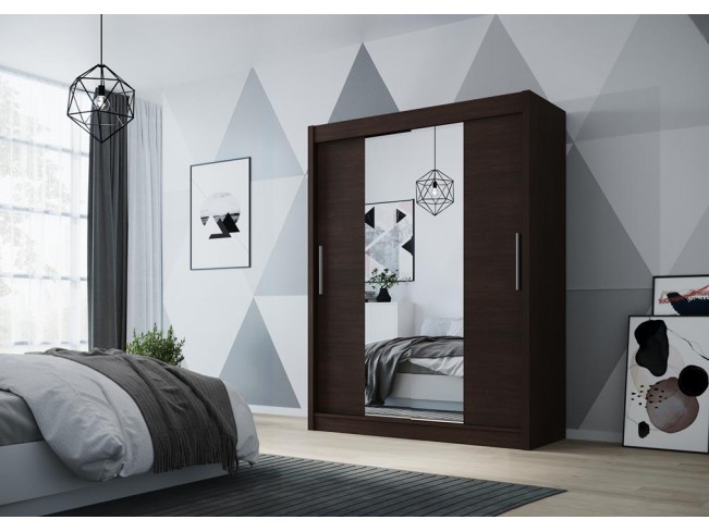 Szafa przesuwna Doti 2 choco 120 cm
