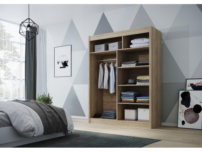 Szafa przesuwna Doti 2 sonoma 120 cm