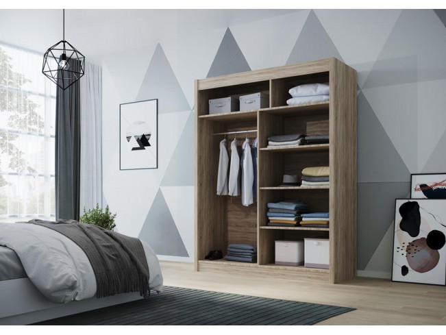 Szafa przesuwna Doti 2 trufla 120 cm