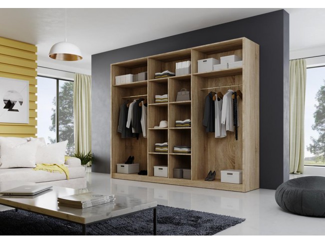 Szafa przesuwna Meblo sonoma 270 cm