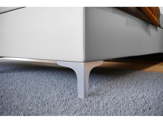 Łóżko kontynentalne Lilu 140 Madryt 920 biały