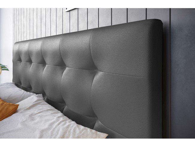 Łóżko kontynentalne Lilu 180 Madryt 995 szary