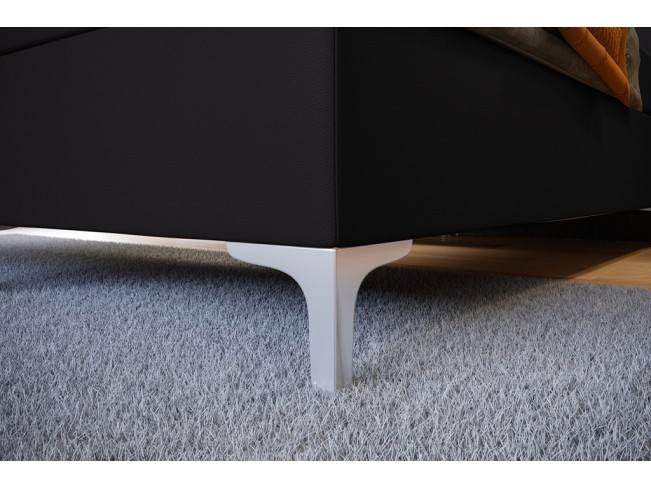 Łóżko kontynentalne Lilu 160 Madryt 9100 czarny