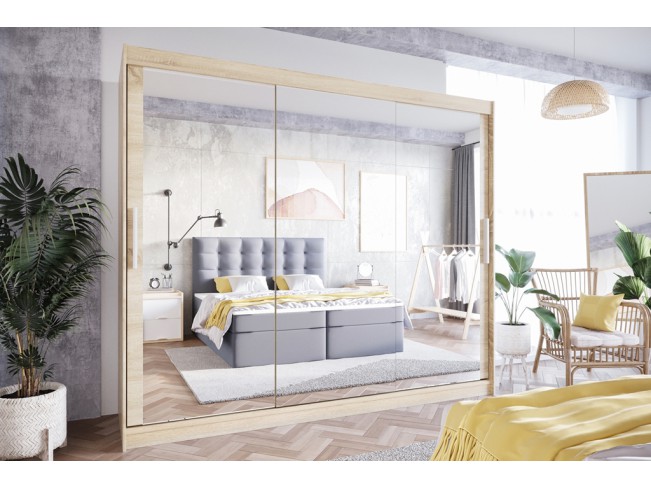 Szafa przesuwna Lolo III sonoma 250 cm