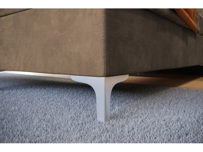 Łóżko kontynentalne Lilu 180 Monolith 09 jasny brąz