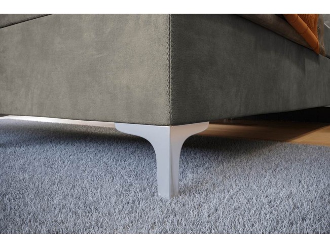 Łóżko kontynentalne Lilu 140 Monolith 02 ecru