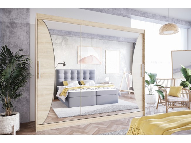 Szafa przesuwna Lolo IV sonoma 250 cm