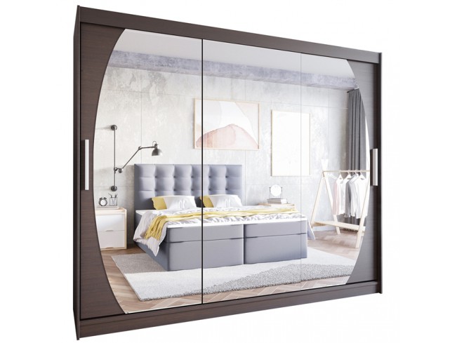 Szafa Lolo V 250 choco - widok z przodu