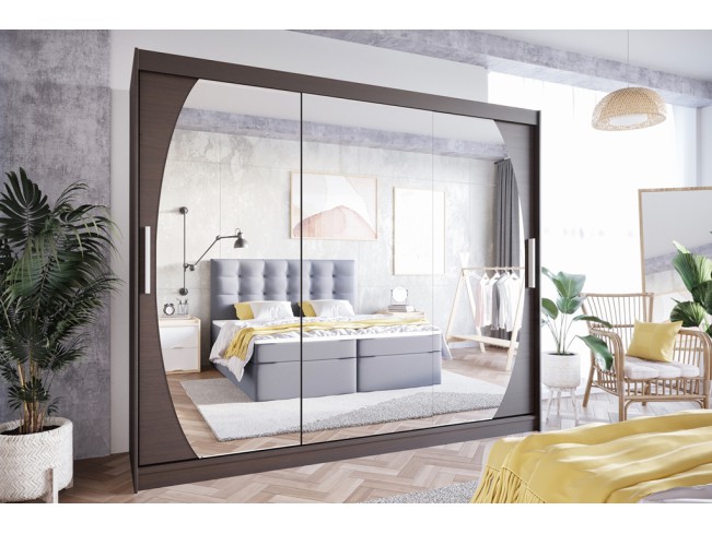 Szafa przesuwna Lolo V choco 250 cm