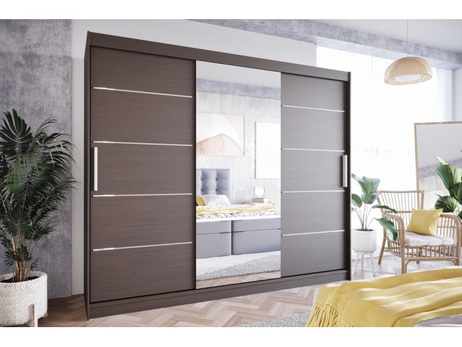 Szafa przesuwna Lolo VI choco 250 cm