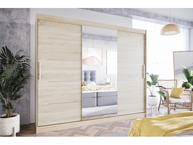 Szafa przesuwna Lolo VI sonoma 250 cm