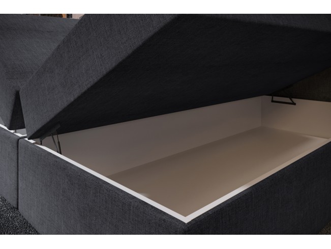 Łóżko kontynentalne Nori 140 Sawana 05 szary