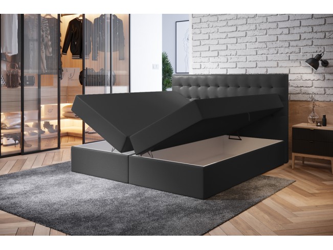 Łóżko kontynentalne Nori 180 Madryt 995 szary