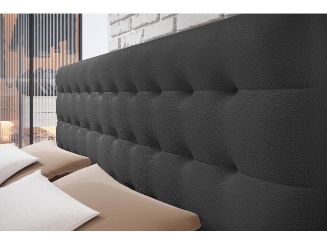 Łóżko kontynentalne Nori 180 Madryt 995 szary