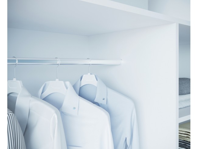 Szafa przesuwna Bueno 1 biały mat 180 cm