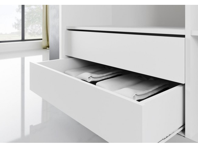 Szafa przesuwna Meblo 1 biały mat 270 cm