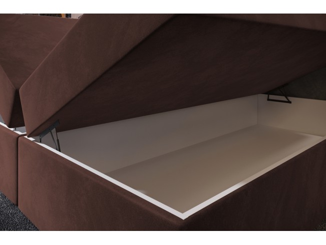 Łóżko kontynentalne Nori 160 Kronos 29 łososiowy