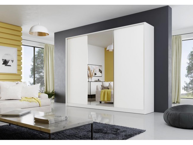 Szafa przesuwna Meblo 1 biały mat 270 cm