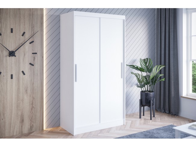 Szafa przesuwna Kalo I biała 100 cm
