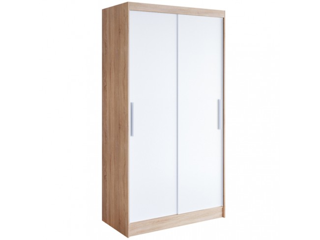 Szafa Kalo I 100 sonoma/biały mat - widok z przodu