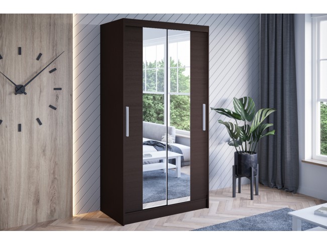 Szafa przesuwna Kalo II choco 100 cm