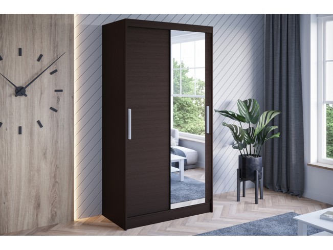 Szafa przesuwna Kalo VI choco 100 cm