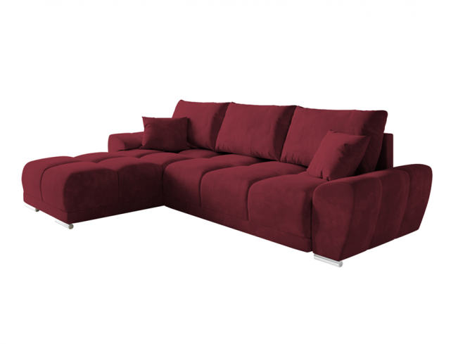 Narożnik Bego L Monolith 59 czerwony - widok ogólny