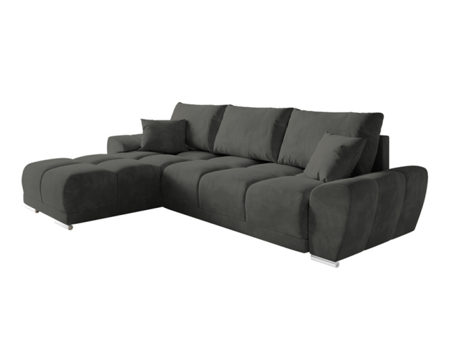 Narożnik Bego L Monolith 92 popielaty - widok ogólny