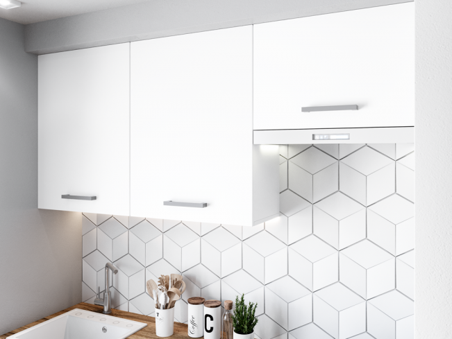 Kuchnia Leto 2 biały mat 180 cm