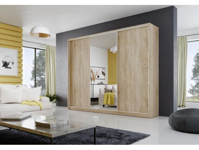 Szafa przesuwna Meblo 1 sonoma 270 cm