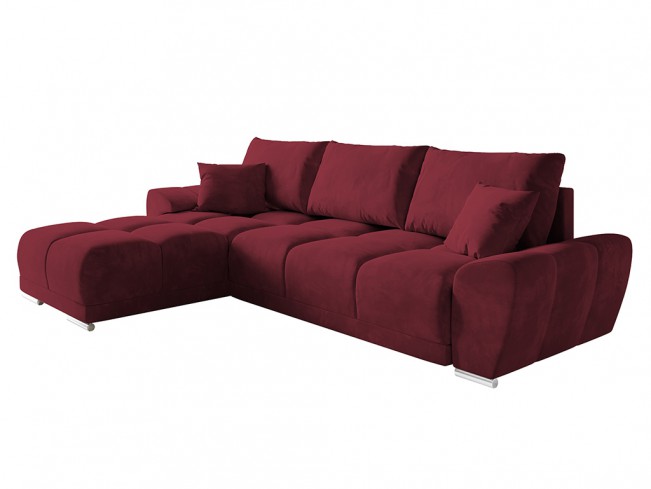 Narożnik Bego L Monolith 59 czerwony - widok ogólny