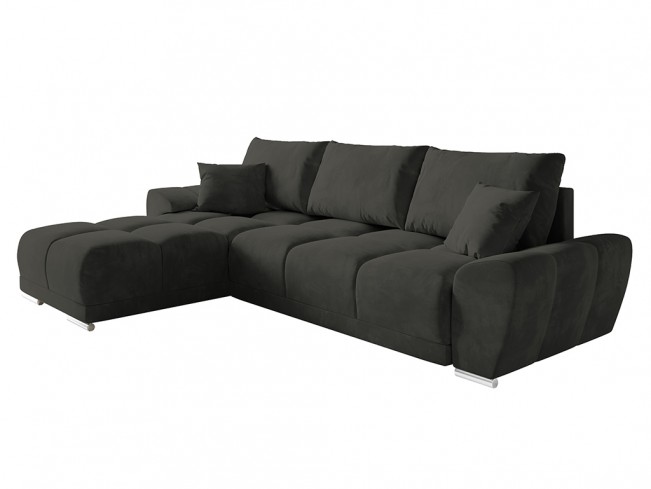 Narożnik Bego L Monolith 95 ciemny szary - widok ogólny