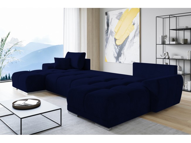 Narożnik Bego U Monolith 79 - widok z lewej strony w jasnym wnętrzu